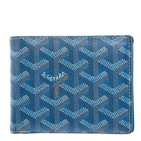 dark blue goyard|goyard blue wallet men's.